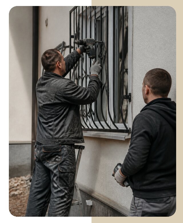 Установка наружных решеток в Елизове от 4963 р. | ДвериЛегко-Лзв